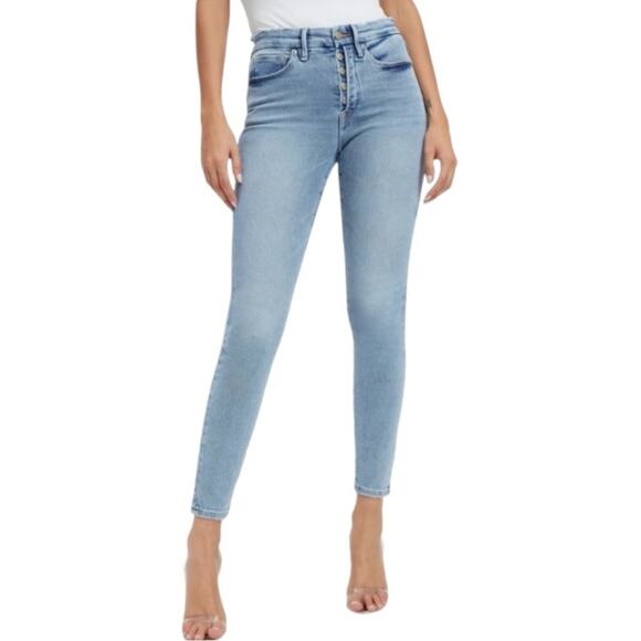 NWT Good American Good Legs Skinny Jeans in Indigo Size 2/26 Retail $135 - Picture 1 of 6